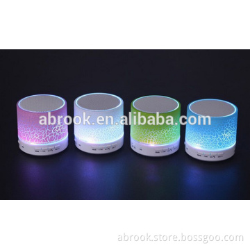 Hot selling wireless cheap mini bluetooth speaker with flashing light